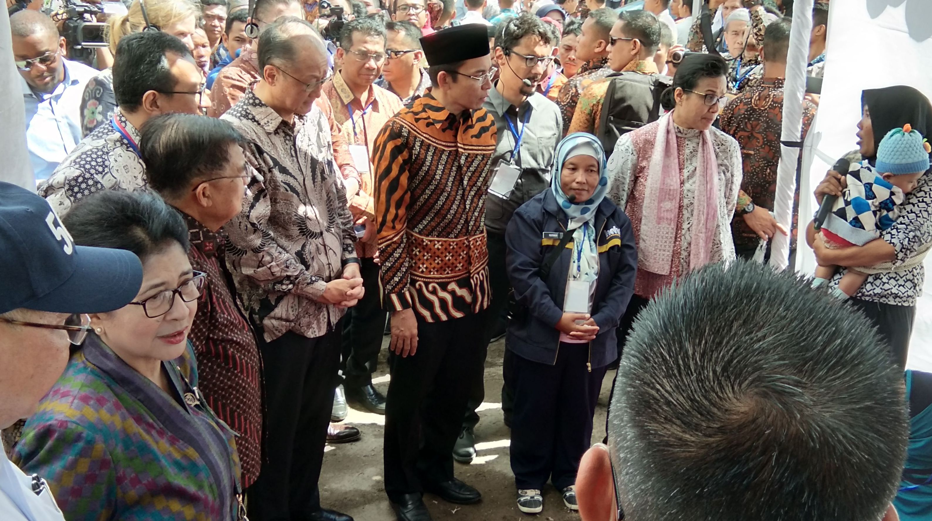 Wapres Kunjungi Konvergensi Penanganan Stunting di Lombok Tengah